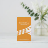 Stijlvolle en moderne Visitekaartjes (Staand voorkant)