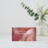 Stijlvolle en originele Event Manager Business Kaa Visitekaartje (Staand voorkant)