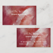 Stijlvolle en originele Event Manager Business Kaa Visitekaartje (Voorkant / Achterkant)