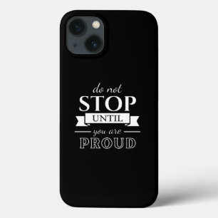 Stijlvolle en positieve tekst voor motiveringscita Case-Mate iPhone case