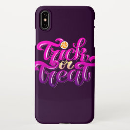 Stijlvolle en unieke Design Trick or treat iPhone XS Max Hoesje