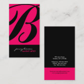 Stijlvolle en vette artistieke Visitekaartjes (Voorkant / Achterkant)