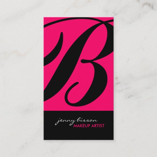 Stijlvolle en vette artistieke Visitekaartjes (Voorkant)