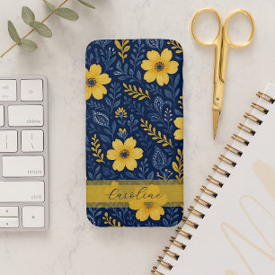 Stijlvolle Etnische Mediterrane Bloem Kunst Patroo Case-Mate iPhone Case
