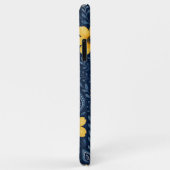 Stijlvolle etnische mediterrane bloemenkunstpatroo Case-Mate iPhone case (Achterkant/rechts)