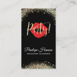 Stijlvolle evenementenplanner visitekaartje