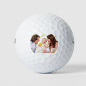Stijlvolle Fab Photo Collage Cool Family Golfballen (Voorkant)