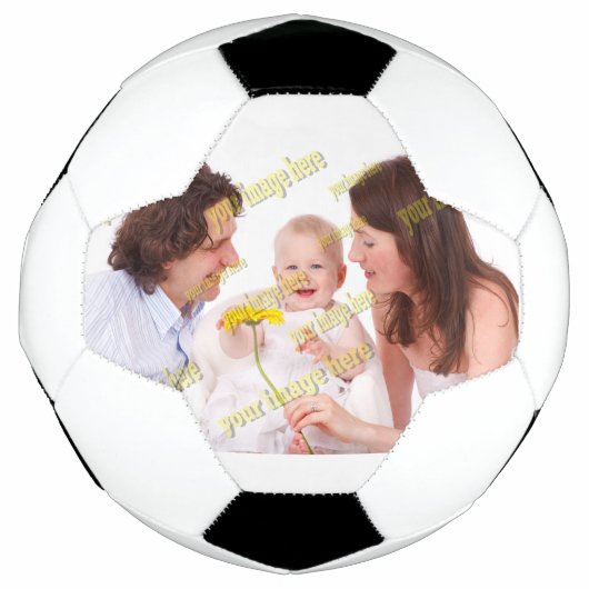Stijlvolle Fab Photo Collage Cool Family Voetbal (Voorkant)