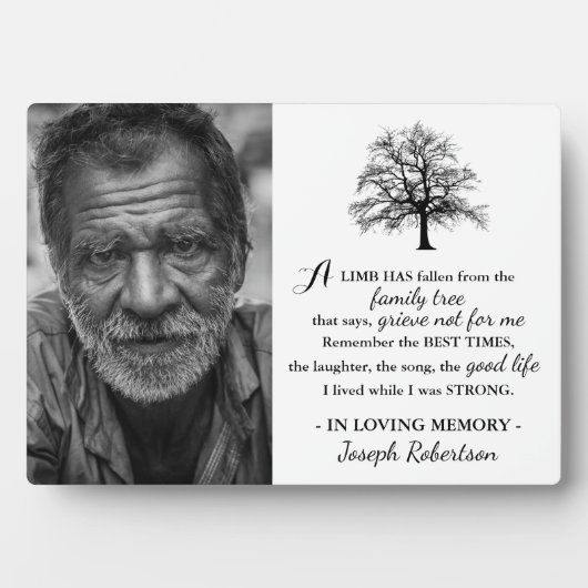 Stijlvolle familiestructuur | Foto Keepslag Memori Fotoplaat (voorkant)