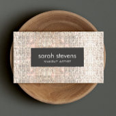 Stijlvolle Faux Silver Sequins Beauty Mode Retro Visitekaartje