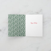 Stijlvolle Feestdagen Groene Pine Boom met foto (Binnen)