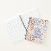 Stijlvolle Floral Business Notes Kleurrijk Notitieboek (Binnen)