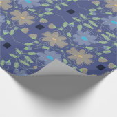 Stijlvolle Floral Designer cadeauverpakking Cadeaupapier (Hoek)