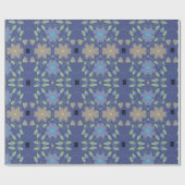 Stijlvolle Floral Designer cadeauverpakking Cadeaupapier (Vlak)