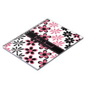 Stijlvolle Floral Journal-laptop Notitieboek (Linkerzijde)