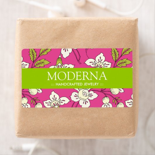 Stijlvolle Floral Labels (Insitu)