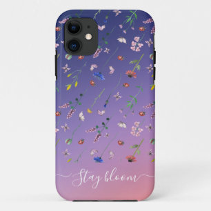 Stijlvolle Florale botanische IPhone Case