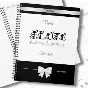 Stijlvolle Fluit Student Rooster Organizer