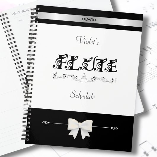 Stijlvolle Fluit Student Rooster Organizer