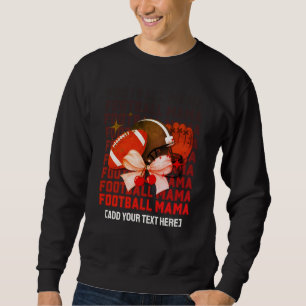 Stijlvolle FOOTBALL MAMA Coquette Trui