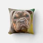 Stijlvolle foto in liefhebbend geheugen kussen (Voorkant)