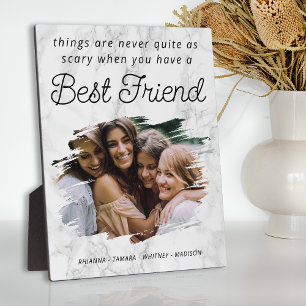 Stijlvolle foto van beste vriendin BFF Fotoplaat