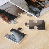 Stijlvolle Fotocollage Stepmom Love Fun Moederdag Legpuzzel (Zijkant)