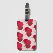 Stijlvolle fruit-geïnspireerde Apple Bagagelabel (Voorkant (verticaal))