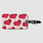 Stijlvolle fruit-geïnspireerde Apple Bagagelabel (Voorkant (horizontaal))
