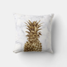 Stijlvolle  gaffel en witte marmer anananas