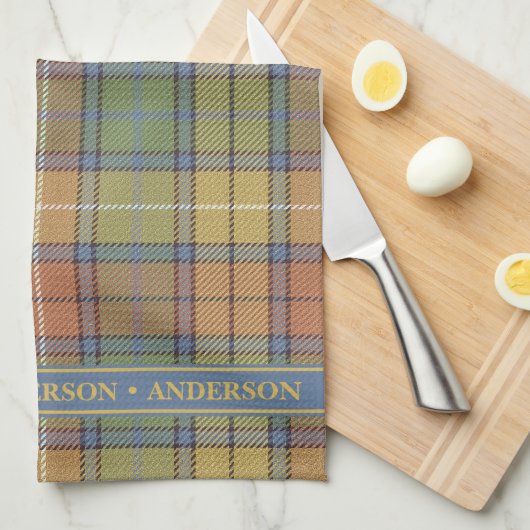 Stijlvolle gedempte Spring Color Mix Plaked Theedoek (Quarter Fold)