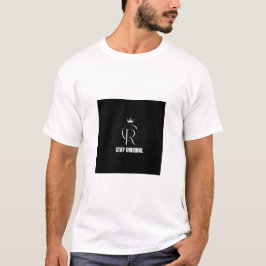 Stijlvolle gedrukte grafische T-shirt