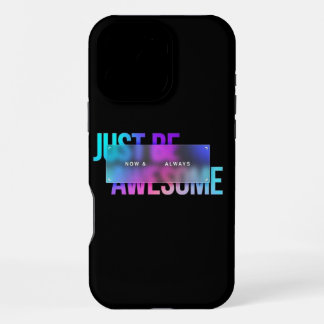 Stijlvolle gedurfde typografie Inspirerend Quote Z iPhone 16 Pro Max Hoesje