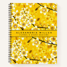 Stijlvolle gele bloesbloemen