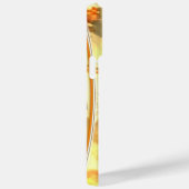 Stijlvolle gele natuurlijke aardetinten Abstract Case-Mate iPhone Case (Achterkant / Rechts)