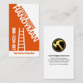 Stijlvolle geleider visitekaartje (Voorkant / Achterkant)