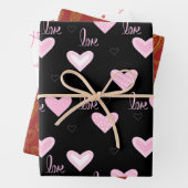 Stijlvolle gemengde Valentijnsdag Inpakpapier Vel (In situ)