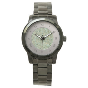 Stijlvolle geologie rock textuur horloge