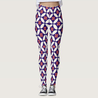 Stijlvolle geometrische patroonleggings voor vrouw leggings