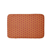 Stijlvolle geometrische versiering badmat (Voorkant)