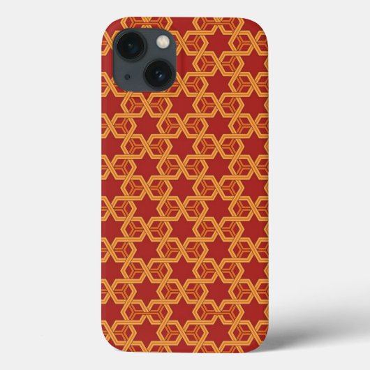 Stijlvolle geometrische versiering Case-Mate iPhone case (Achterkant)