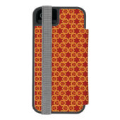 Stijlvolle geometrische versiering incipio iPhone portemonnee hoesje (Agenda Achterkant)