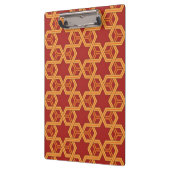 Stijlvolle geometrische versiering klembord (Links)