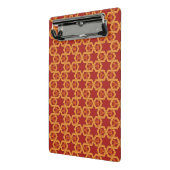 Stijlvolle geometrische versiering mini klembord (Angled2)