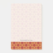 Stijlvolle geometrische versiering post-it® notes (Voorkant)