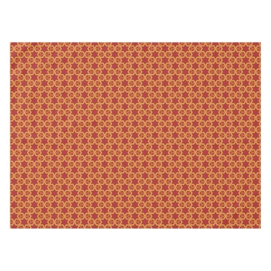 Stijlvolle geometrische versiering tafelkleed (Voorkant (Horizontaal))