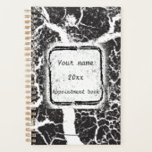 Stijlvolle, gepersonaliseerde afspraak boekontwerp planner (Voorkant)