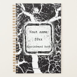 Stijlvolle, gepersonaliseerde afspraak boekontwerp planner