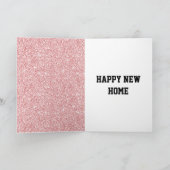 Stijlvolle, gepersonaliseerde, gelukkige nieuwe th kaart (Binnen)