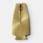 Stijlvolle gepersonaliseerde gouden metalen koeler (Achterkant)